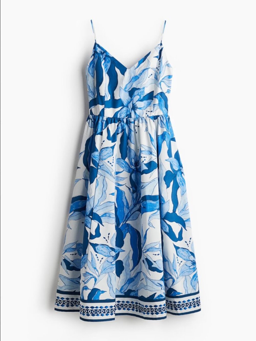 H&M Blue Strappy Dress XS